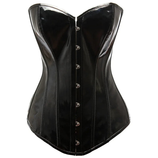 Corset Steampunk Noir - Overbust