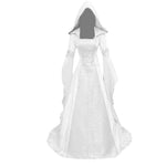 Long Hooded Dress - Gothic Style - Vignette | Steampunk Store
