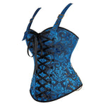 Pirate Corset with Jacquard Straps - Vignette | Steampunk Store