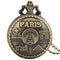 Paris Steampunk Pocket Watch
