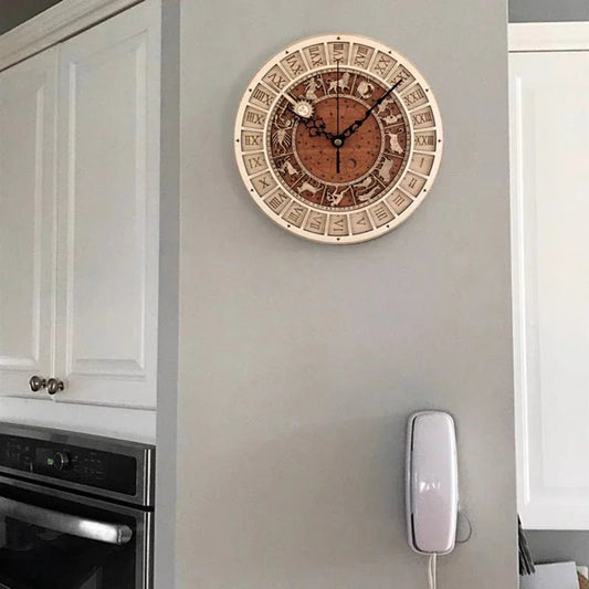 Horloge Astrologique Vintage