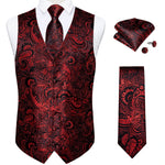 Gilet Paisley Homme - Jacquard Coloré - Vignette | Steampunk Store