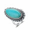 Victorian Ring - Turquoise with Old World Charm