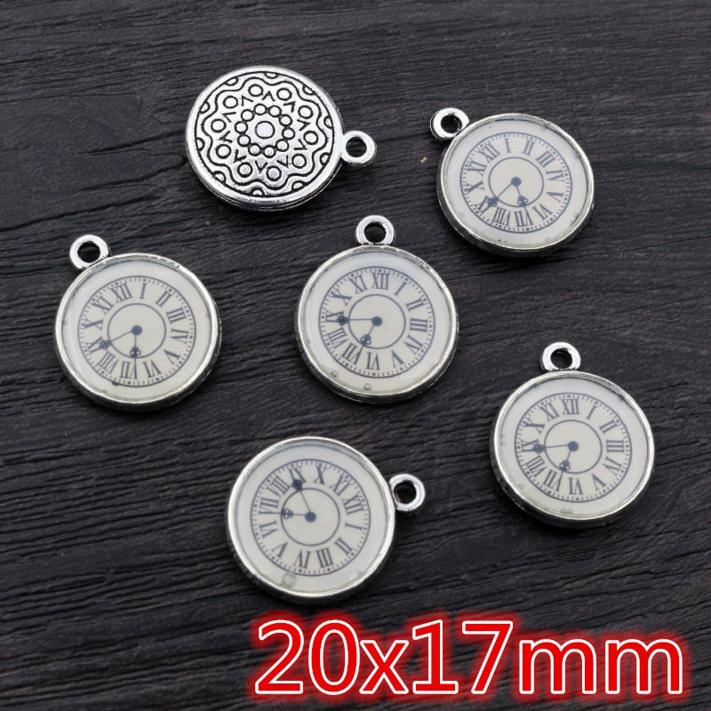 Lot De 21 Cadrans De Montres Vintage, Style Steampunk, Pour Art Modifié Et Bijoux