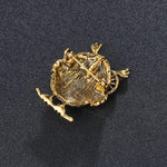 Owl Brooch - Little Mechanical Piece - Vignette | Steampunk Store