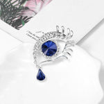 Steampunk Egyptian Eye Brooch - Vignette | Steampunk Store