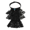 Col Jabot Femme Amovible