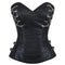 Gothic Leather Corset - Goth'n Punk