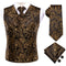 Men's Gold Vest - Phileas Fogg