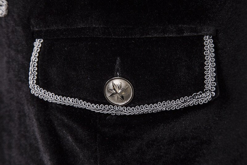 Manteau Style Steampunk poche