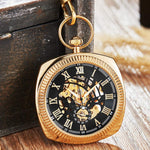 Montre de Poche Carrée - Vignette | Steampunk Store