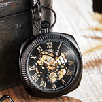 Montre de Poche Carrée - Vignette | Steampunk Store
