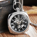 Montre de Poche Carrée - Vignette | Steampunk Store