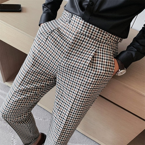 Pantalon Taille Haute Homme Vintage Victorien Steampunk Store