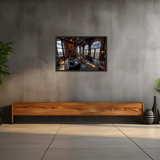 Tableau Loft Industriel - New-Yorkais Steampunk