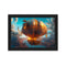 Steampunk Hot Air Balloon Painting