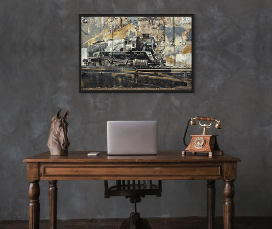 Tableau Type Industriel - Locomotive