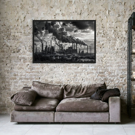 Affiche Encadrée - Toile Industrielle
