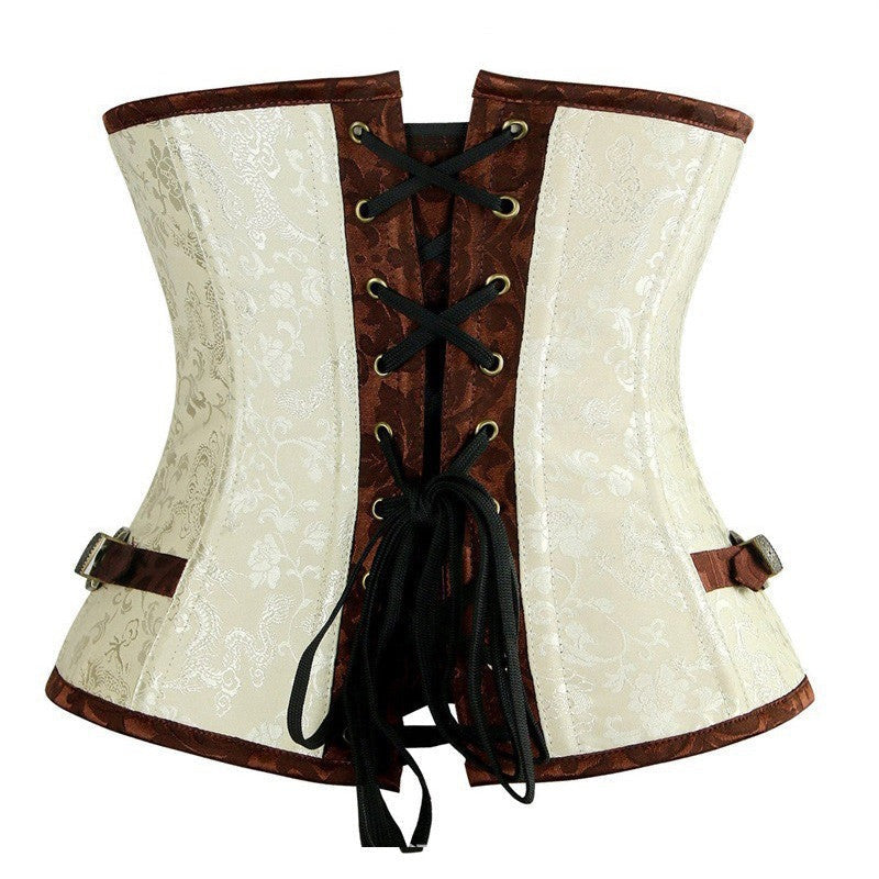 Corset sous buste sale