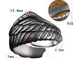 Angel Wings Ring - Steampunk Guardian - Vignette | Steampunk Store