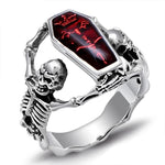 Coffin Ring - Gothic Punk - Vignette | Steampunk Store