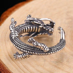 Men's Spinning Dragon Ring - Vignette | Steampunk Store