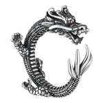 Men's Spinning Dragon Ring - Vignette | Steampunk Store
