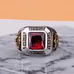 Ruby Men's Ring - Rangda - Vignette | Steampunk Store