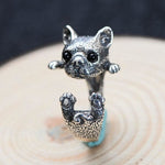 English Bulldog Ring - Vignette | Steampunk Store