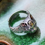 Silver Cat Ring - Steampunk Style - Vignette | Steampunk Store