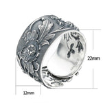 Vintage & Viktorianisch Blume Ring - Vignette | Steampunk Store