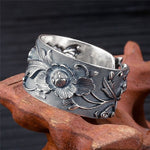 Vintage & Viktorianisch Blume Ring - Vignette | Steampunk Store