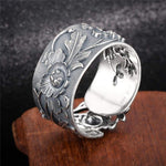 Vintage & Viktorianisch Blume Ring - Vignette | Steampunk Store