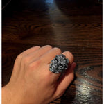 Gothic Silver Ring - Lich King - Vignette | Steampunk Store