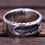 Scholar's Feather Ring - Vignette | Steampunk Store