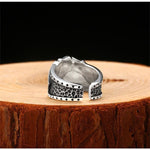 Men's Ring - Silver Poker - Vignette | Steampunk Store