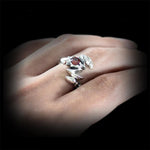 Silver Scorpion Ring - Vignette | Steampunk Store