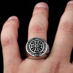 Templar Ring - The Templar Order - Vignette | Steampunk Store