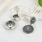 Antique Earring - Victorian Style - Vignette | Steampunk Store