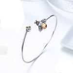 Steampunk Bracelet Silver Bee - Vignette | Steampunk Store