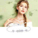 Women's Silver Flower Bracelet - Vignette | Steampunk Store