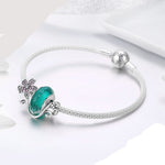 Steampunk Bracelet Stone and Silver - Vignette | Steampunk Store