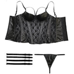 Gothic Bustier - Morticia - Vignette | Steampunk Store