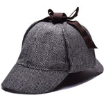 Sherlock Holmes Deerstalker Cap - Vignette | Steampunk Store