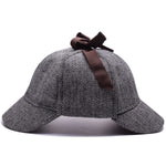 Sherlock Holmes Deerstalker Cap - Vignette | Steampunk Store