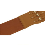 Wide Elastic Belt - Retro Women - Vignette | Steampunk Store