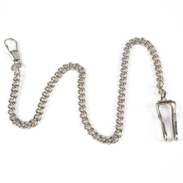 Chaîne montre gousset argent