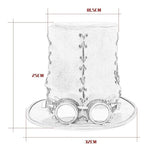 Leather Top Hat - Scarecrow - Vignette | Steampunk Store