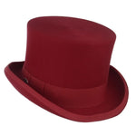 Chapeau Haut de Forme Rouge Écarlate - Vignette | Steampunk Store