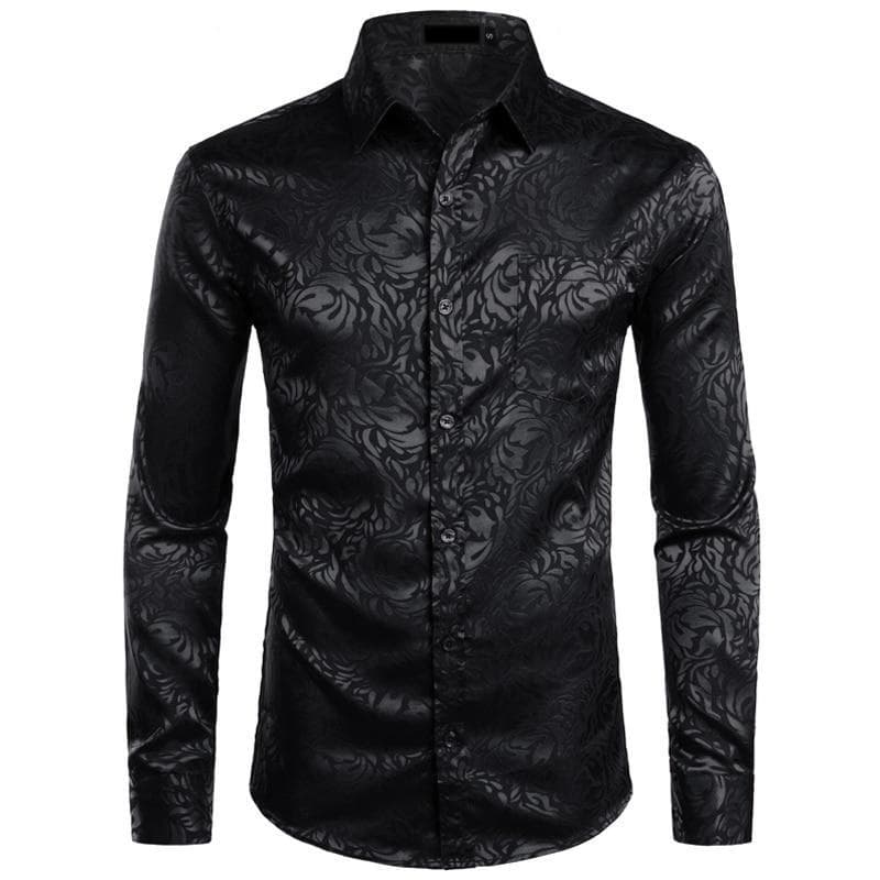 Chemise a Fleurs Homme Vintage Steampunk Store
